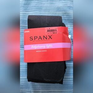 SPANX Black Bodyshaping Tights with Medium Control